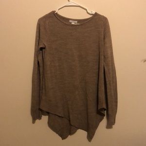 Asymmetrical sweater